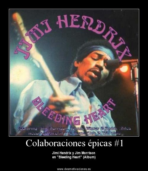 Portada de "Bleeding Heart" de Jimi Hendrix
