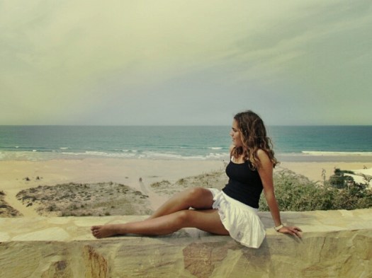 Frente a la playa de Conil, agosto de 2012