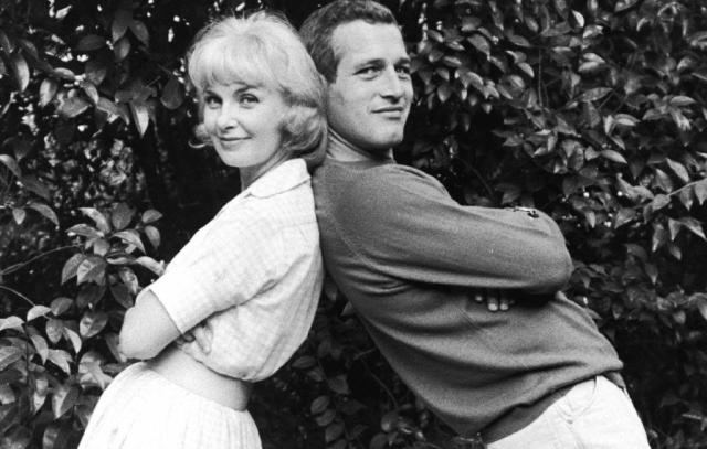Joanne Woodward y paul Newman
