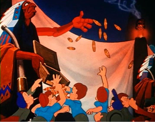 Fotograma de la película Pinocho (1940), de Walt Disney