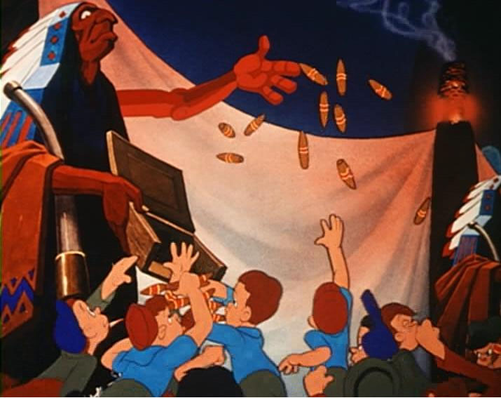 Fotograma de la película Pinocho (1940), de Walt Disney