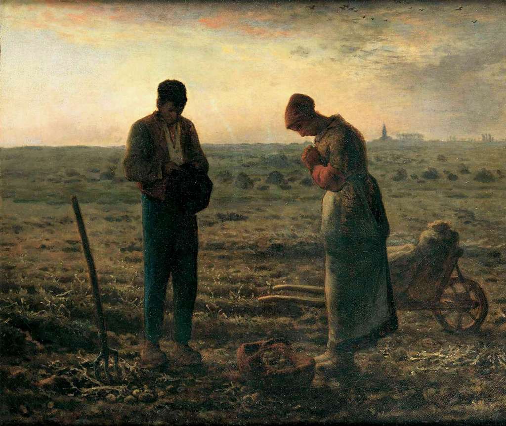 "El Ángelus", Jean-François Millet