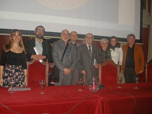 Algunos participantes del acto