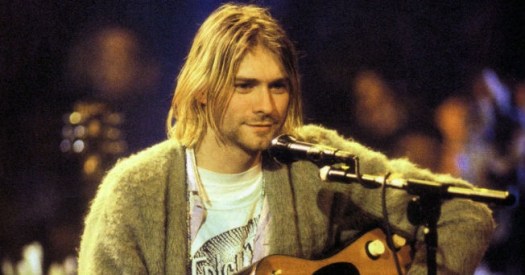 Kurt Cobain en los 90