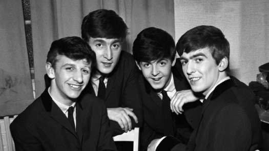 The Beatles en sus inicios. De izquierda a derecha: Ringo Starr, John Lennon, Paul McCartney y George Harrison