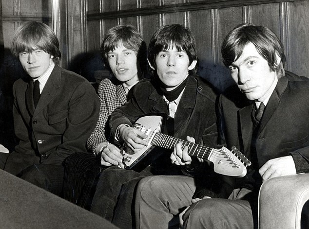 The Rolling Stones en los sesenta. De izquierda a derecha: Brian Jones, Mick Jagger, Keith Richards y Charlie Watts