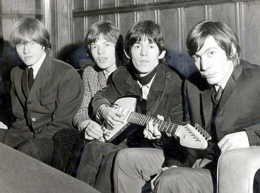 The Rolling Stones en los sesenta. De izquierda a derecha: Brian Jones, Mick Jagger, Keith Richards y Charlie Watts