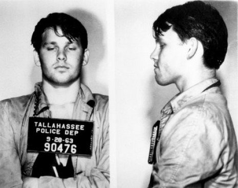 Jim Morrison, detenido en 1963