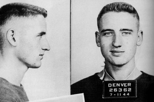 Neal Cassady -Dean Moriarty- detenido en 1944