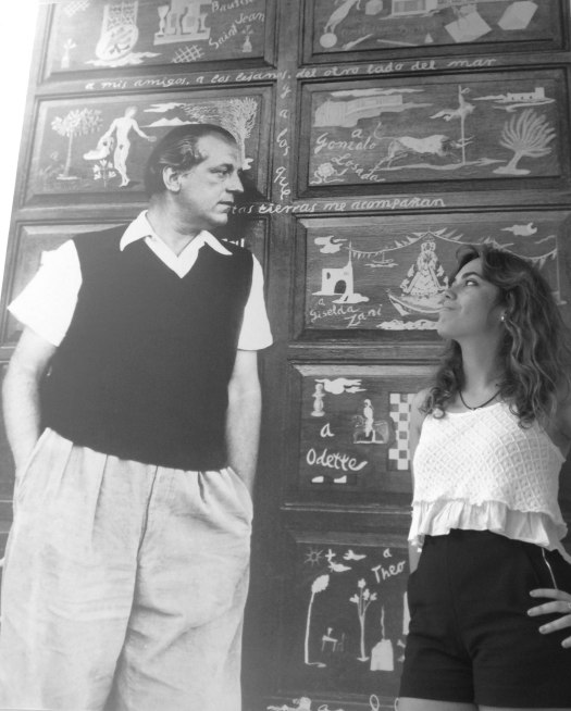 Agosto de 2014, en la Casa Museo de Rafael Alberti