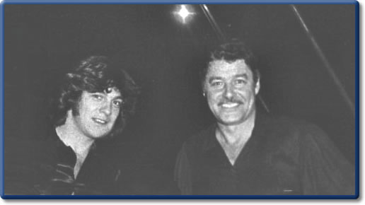 Guy Williams y Fernando Lúpiz en los setenta