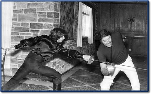 Guy Williams y Fernando Lúpiz en los setenta