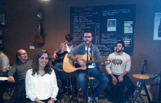 De izquierda a derecha: Emilio Blanco, Marina Casado, Rafa Ceballos, Juan Casado y Nico de Vicente