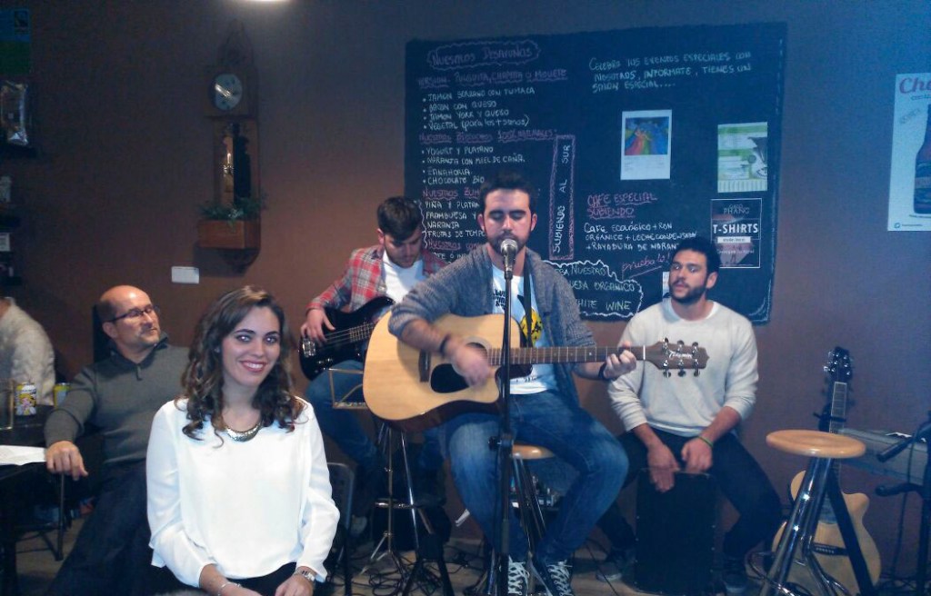 De izquierda a derecha: Emilio Blanco, Marina Casado, Rafa Ceballos, Juan Casado y Nico de Vicente