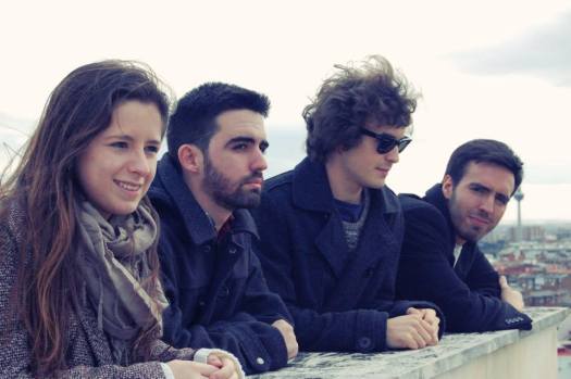 Laura, Juan, Julio y Álvaro, miembros de The Vagus Group