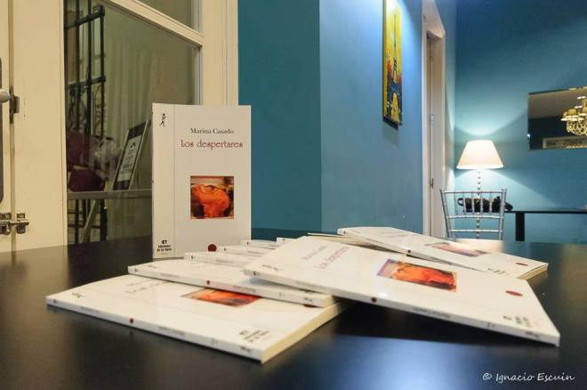 Mi primer poemario, Los despertares, atardeció en San Fernando en un acto memorable