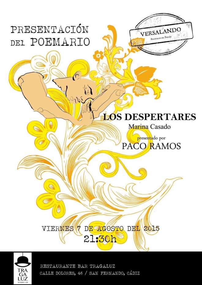 Cartel del evento, dibujado a mano por María Kings