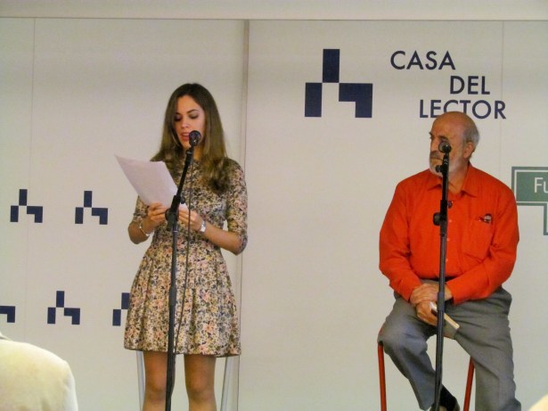 Marina Casado y José María de la Torre recitando por Vicente Aleixandre y Gabriel Celaya