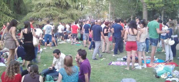pradera botellón